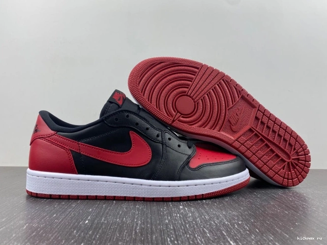 Rep 705329-001 Bred Retro Low Air Jordan 1 0815